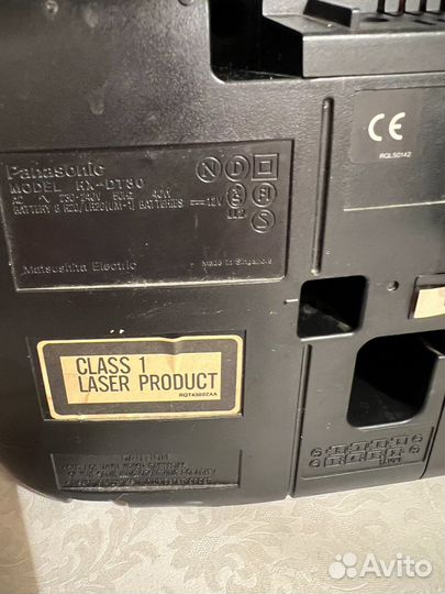 Музыкальный центр panasonic rx dt30