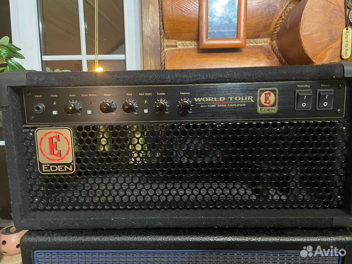 Кабинет для бас гитары Eden + Warwick