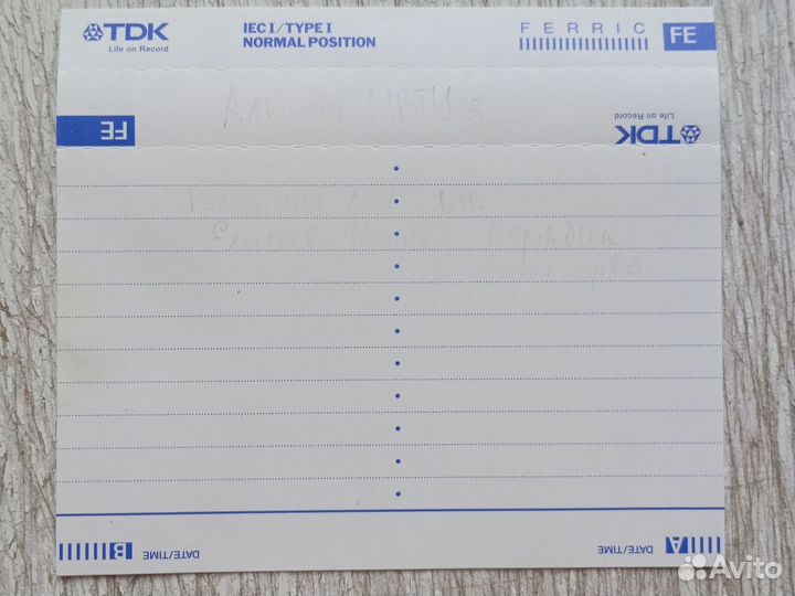 Аудиокассета THE cure '21 / '24