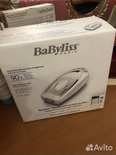 Фотоэпилятор Babyliss homelight compact G935e