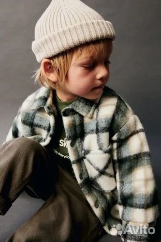 Куртка-Рубашка теплая,Zara, детская