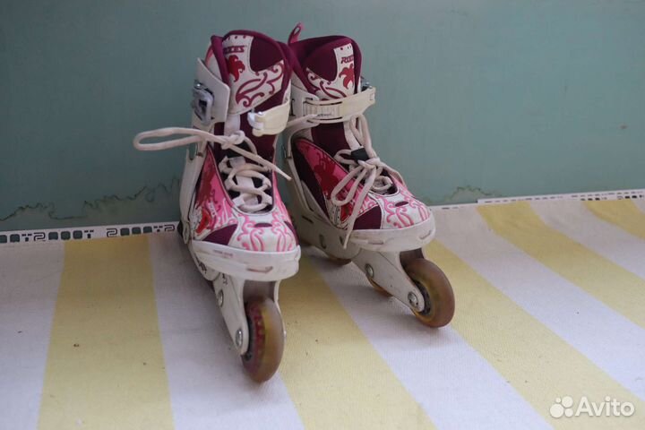 Роликовые коньки детские раздвижные