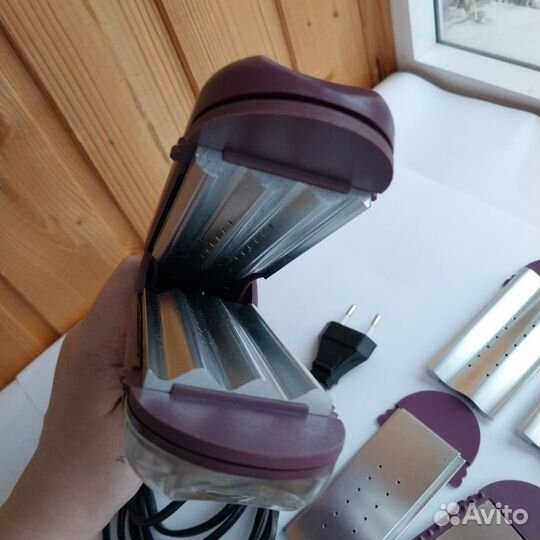 Плойка гофре со сменными насадками