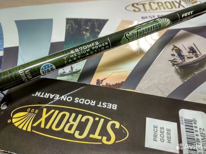 Спиннинг St.Croix Legend Elite es76mf2, новый