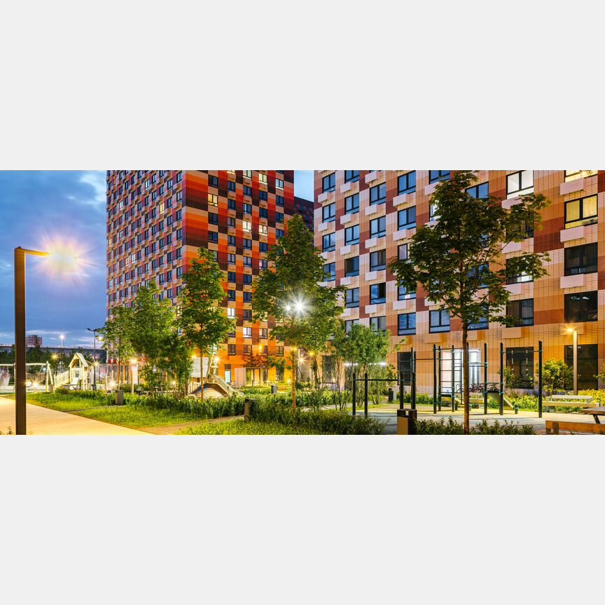 2-к. апартаменты, 46,8 м², 2/24 эт.