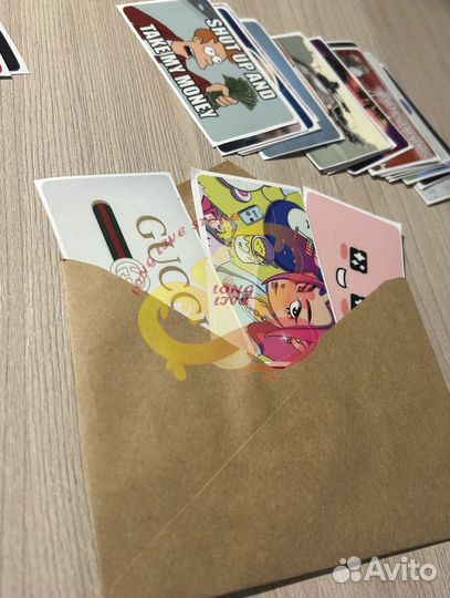 Наклейки на банковскую карту оптом