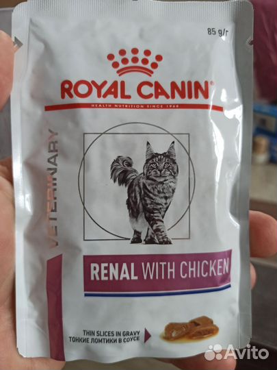 Влажный корм для кошек royal canin Renal