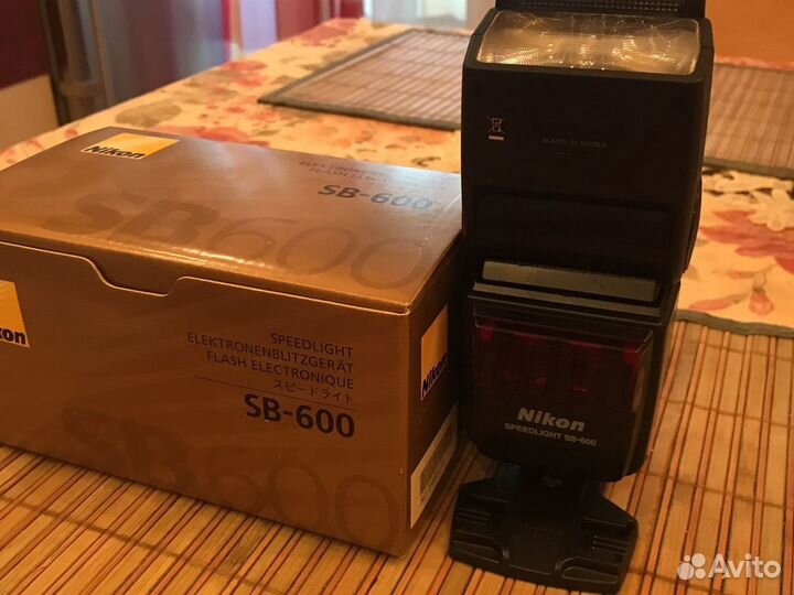 Фотовспышка nikon sb-600