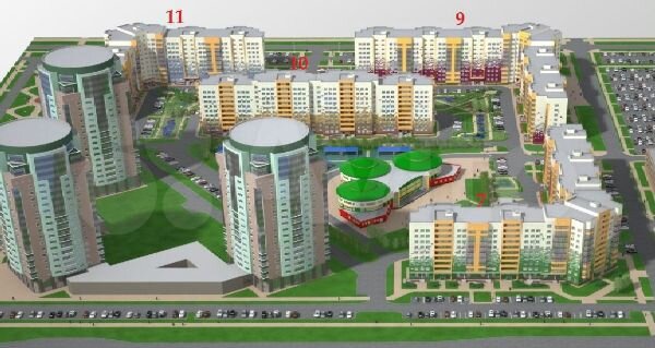 1-к. квартира, 43,2 м², 9/9 эт. на продажу в Ханты-Мансийске Купить квартиру Ави