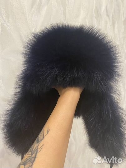 Шапка ушанка женская