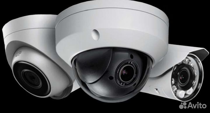 Видеонаблюдение, комплект видеонаблюдения, камеры