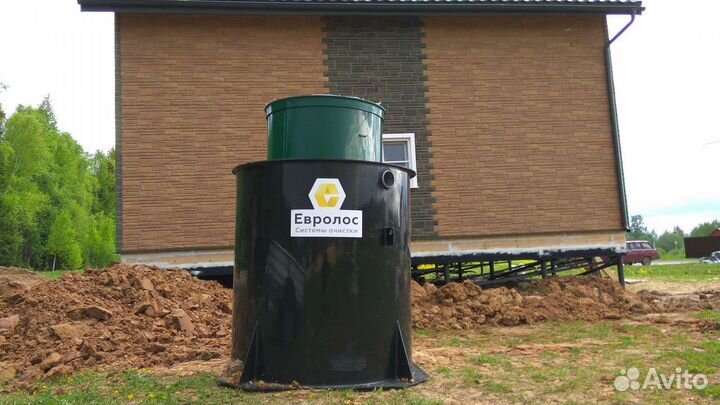 Септик Евролос с доставкой. Монтаж