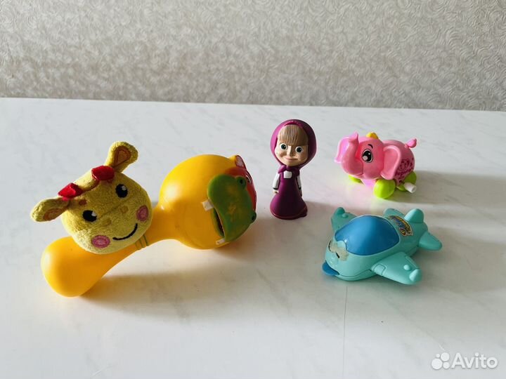 Игрушки погремушки пакетом 17 шт