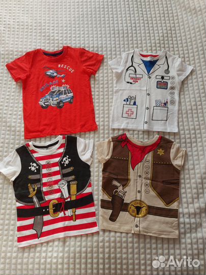 Футболка детская для девочки, мальчика 92-98