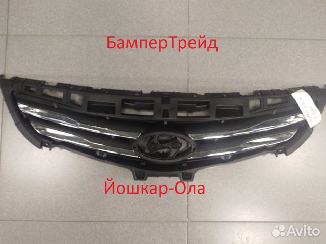 Решетка радиатора Хендай Солярис 14-17 Новый