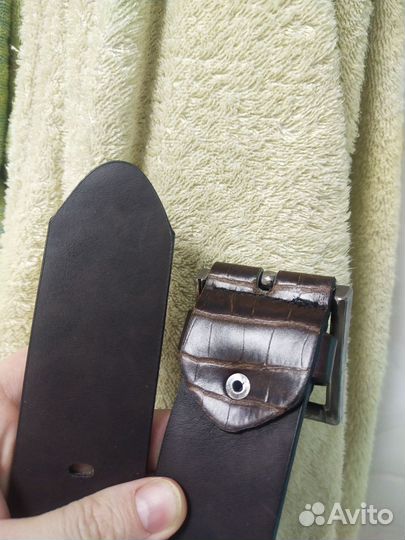 Отличный коричневый ремень
