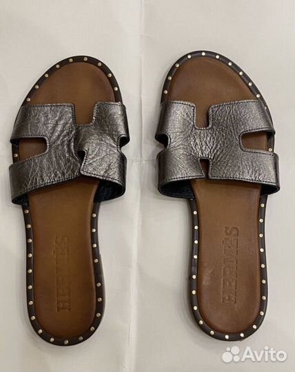 Шлёпки hermes