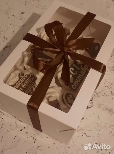 Набор из шести Капкейков в подарок учителю