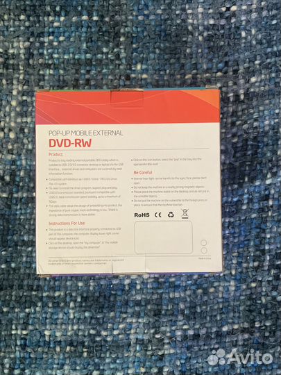 Внешний DVD-RW привод usb 3.0