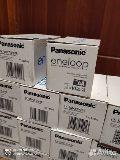 Аккумуляторы Panasonic eneloop