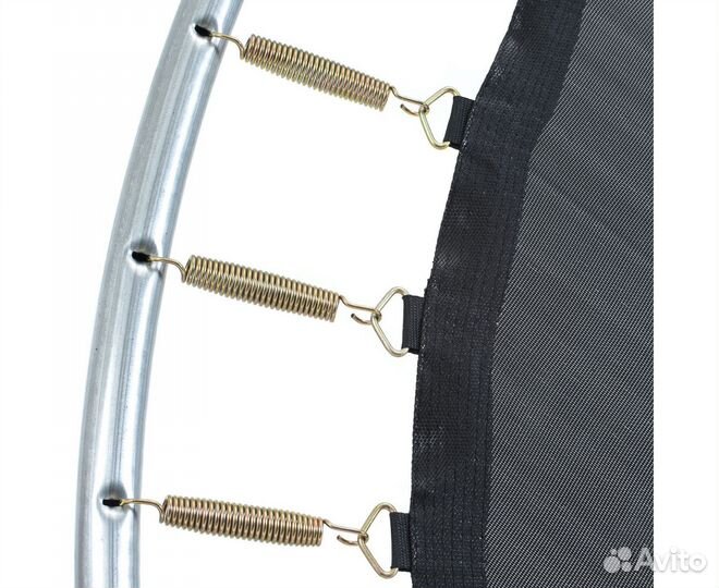 Батут DFC Trampoline Fitness с сеткой 14ft