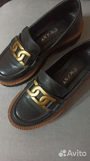 Лоферы женские натуральная кожа