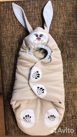 Конверт зайка