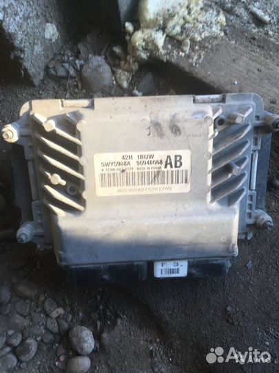 Эбу двигателя 1.6л. 109л.с F16D3 Деу Нексия