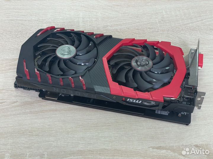 Видеокарта MSI rx580 8gb