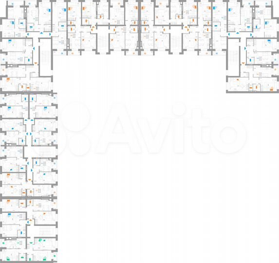 1-к. квартира, 50,2 м², 2/5 эт.