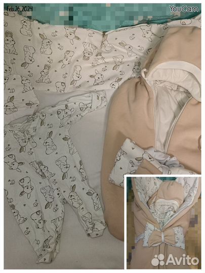 Конверт на выписку весна осень