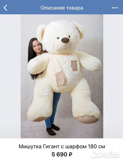 Плюшевый медведь