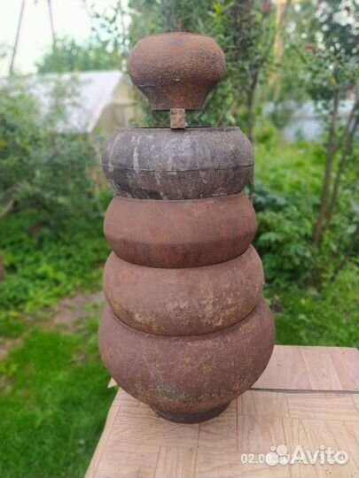 Чугунные горшки