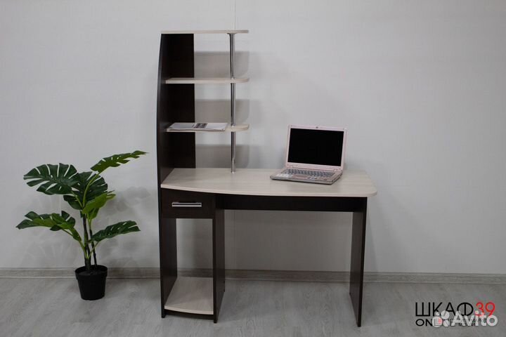 Скай Стол компьютерный венге/лоредо