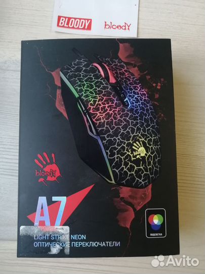 Игровая мышь bloody A7