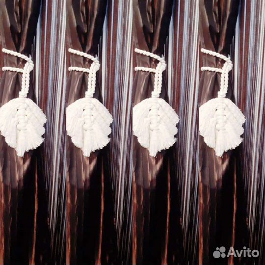 Подхваты для штор ручной работы