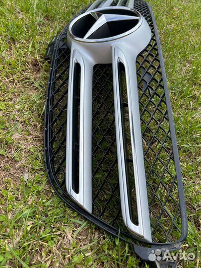 Решетка радиатора оригинал на мерседес gle 166