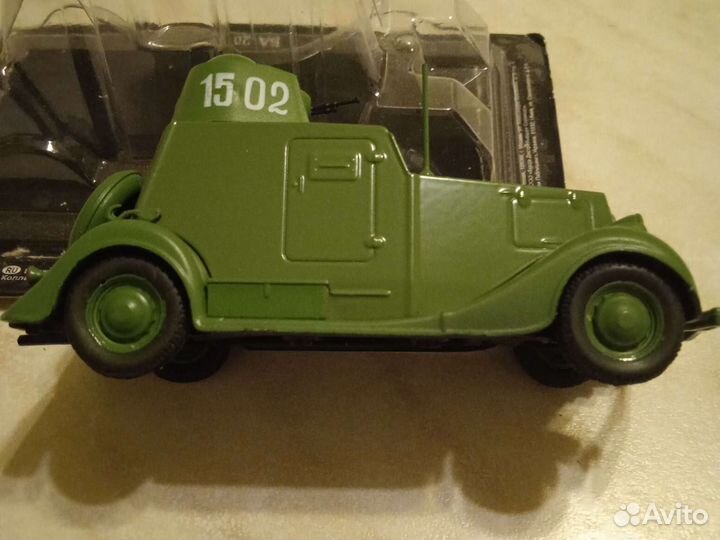 Модель ба-20, м 1/43