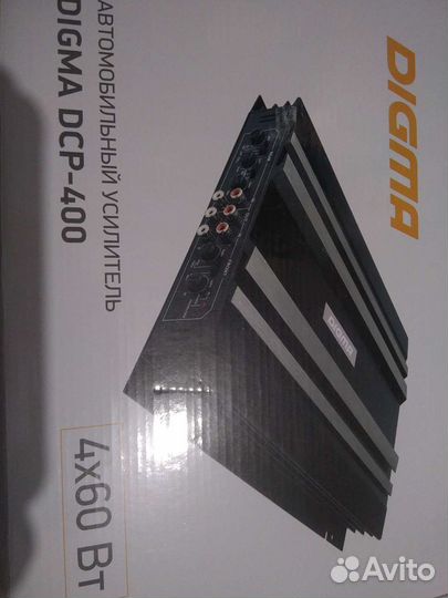 Автомобильный усилитель 4 канала