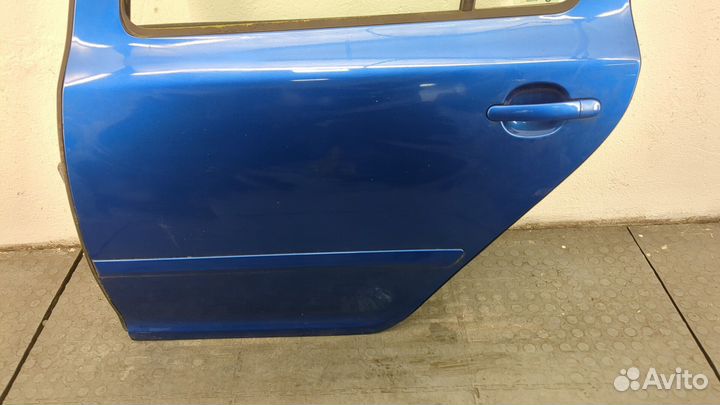 Дверь боковая левая задняя Skoda Octavia (A5)