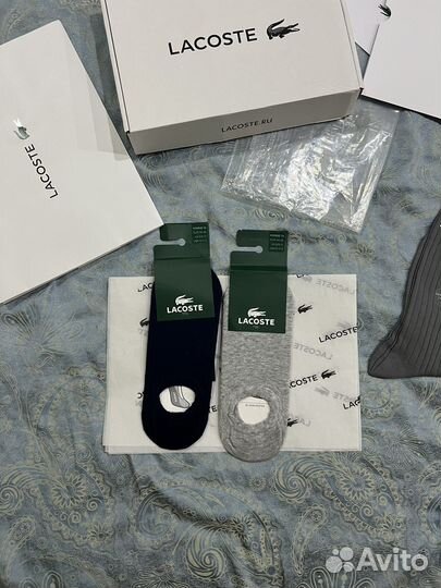 Новые носки lacoste оригинал