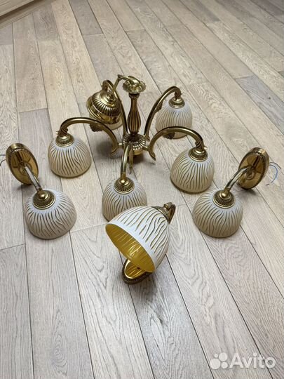 Люстра подвесная потолочная