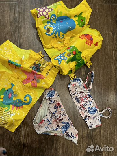 Купальник acoola новый на девочку кроксы