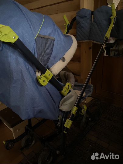 Коляска санки