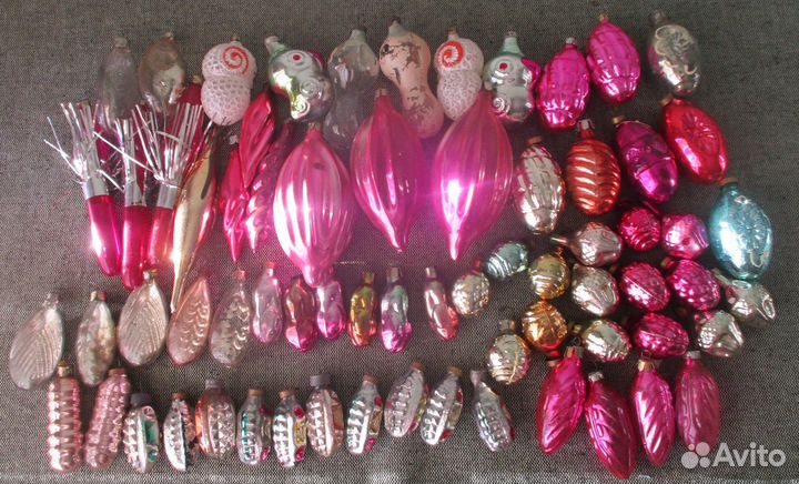 Елочные игрушки СССР