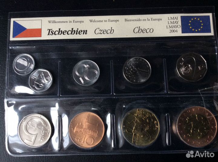 Иностранные монеты. Наборы монет