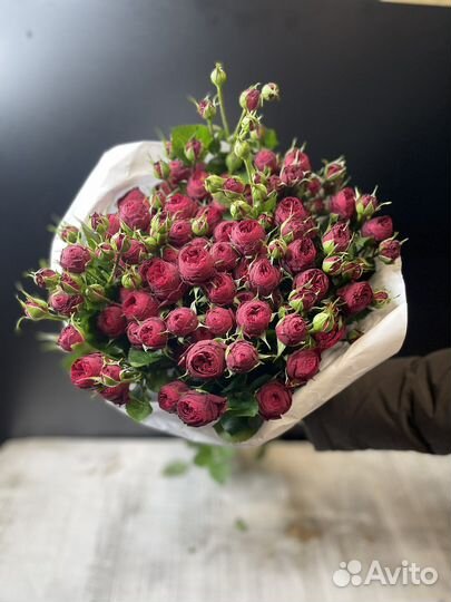 Цветы оптом розы оптом кустовая Роза