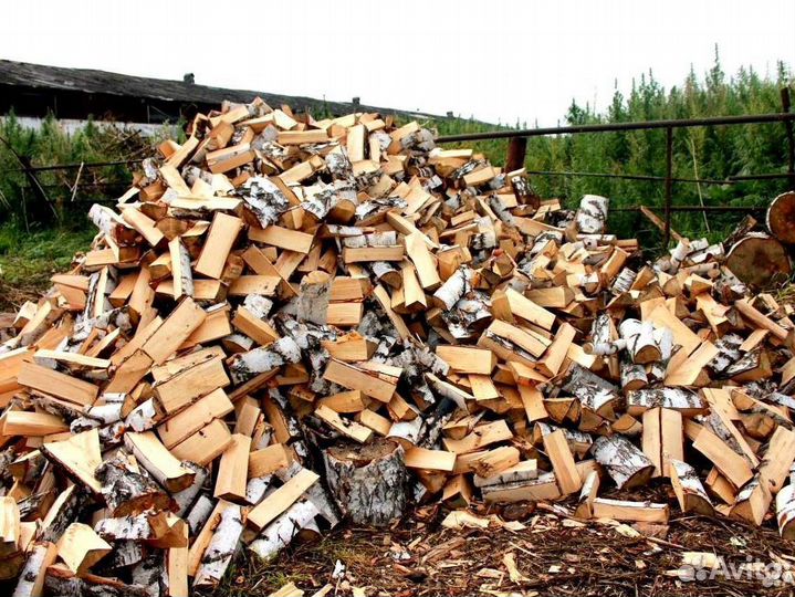 Дрова колотые