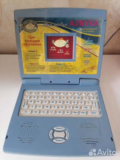 Детский развивающий ноутбук
