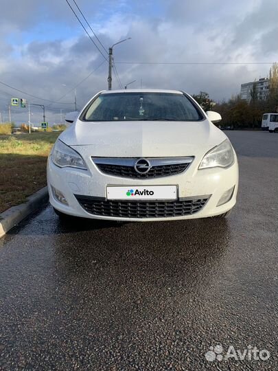 Opel Astra 1.6 AT, 2012, 214 000 км